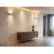 PANEL PU ΤΕΧΝΗΤΗΣ ΠΕΤΡΑΣ 301020 STONE SKIN 600/1200mm BEIGE WHITE NewPlan