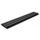 WPC PANEL 2ης ΓΕΝΙΑΣ ΜΕ 3D ΠΗΧΑΚΙΑ 25/147.5mm D.GREY 5570 NewPlan