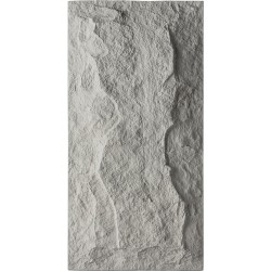 PANEL PU ΤΕΧΝΗΤΗΣ ΠΕΤΡΑΣ 314040 MUSHROOM STONE 600/1200mm LIGHT GREY NewPlan