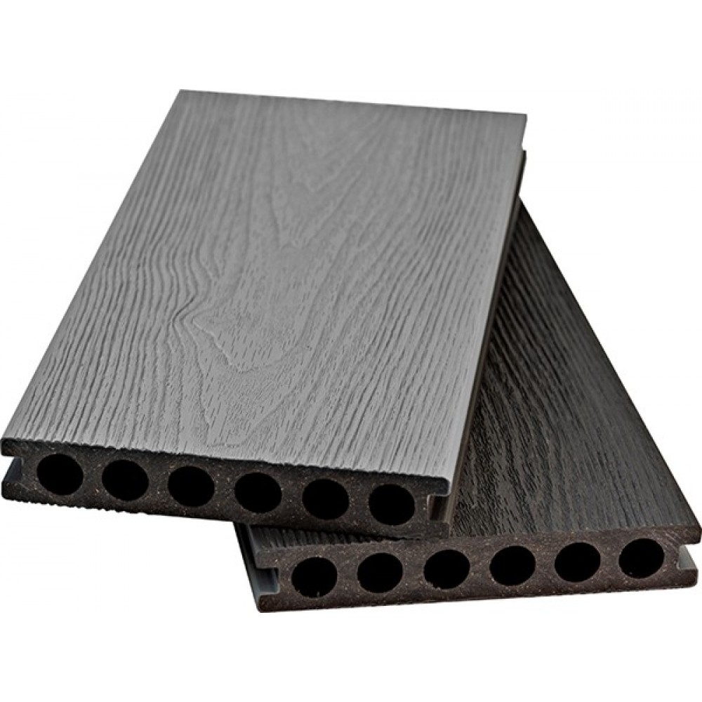 DECK-WPC ΔΑΠΕΔΟΥ PREMIUM 23/140mm MAG.GREY/CHARCOAL 650180 NewPlan