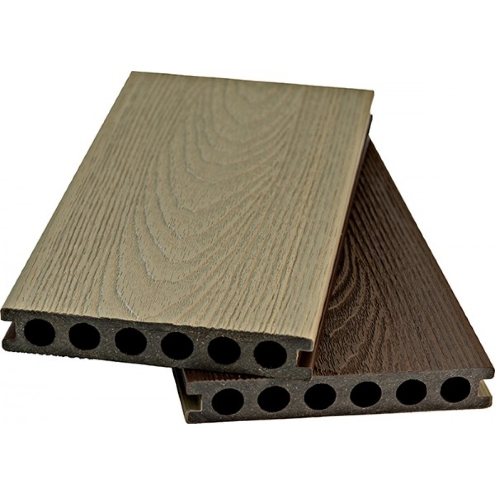 DECK-WPC ΔΑΠΕΔΟΥ PREMIUM 23/140mm ANTIQUE/WALNUT 620110 NewPlan