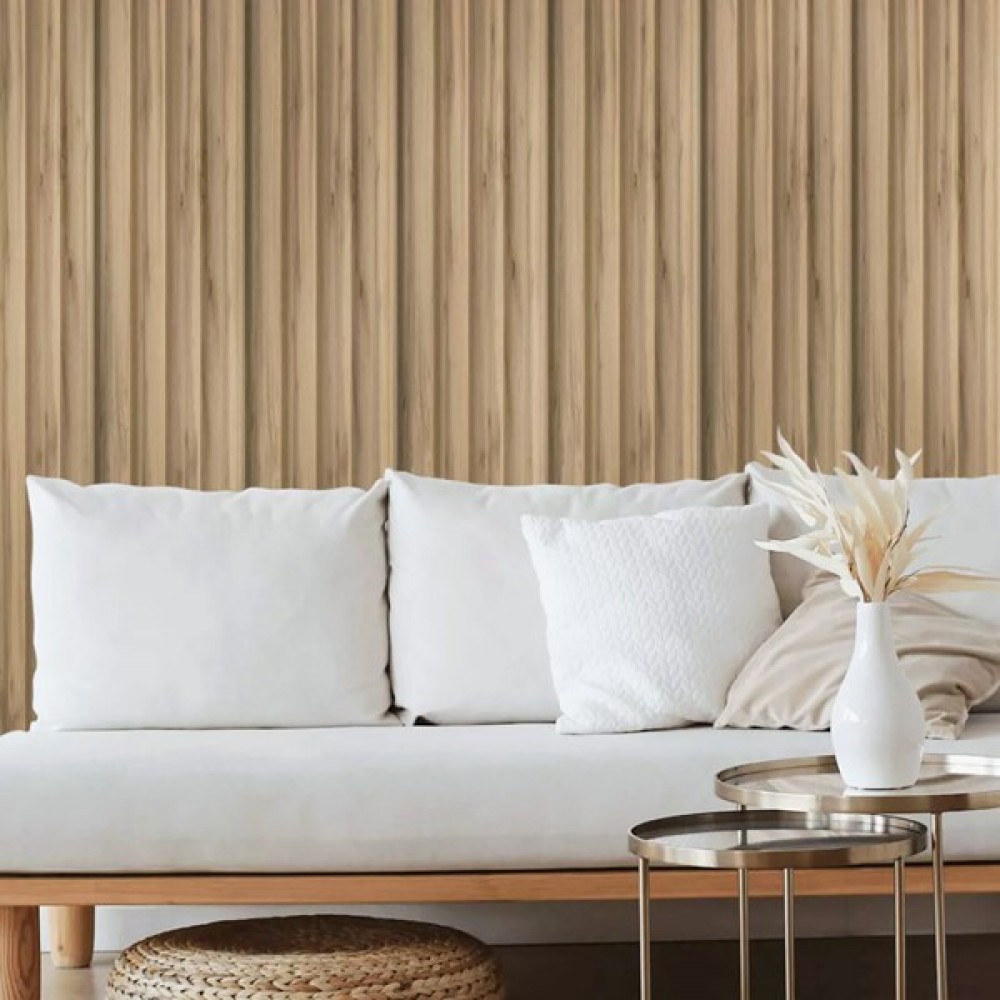 MDF PANEL ΜΕ 3D ΠΗΧΑΚΙΑ 808090 WAVE ST 16/119/2750mm PECAN NewPlan