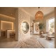 PANEL PU ΤΕΧΝΗΤΗΣ ΠΕΤΡΑΣ 321020 MOUNTAIN ROCK 600/1200mm BEIGE WHITE NewPlan