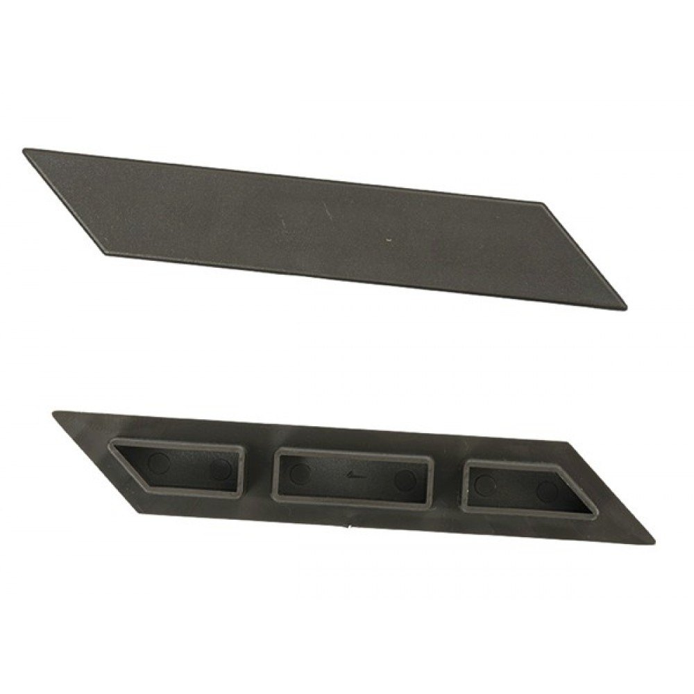 ΤΑΠΑ ΠΛΑΣΤΙΚΗ ΓΙΑ DECK ΠΕΡΙΦΡΑΞΗΣ  Φ12mm 60180  L.GREY LEFT NewPlan
