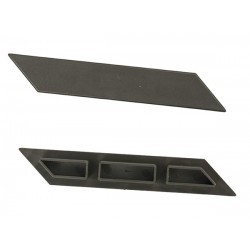 ΤΑΠΑ ΠΛΑΣΤΙΚΗ ΓΙΑ DECK ΠΕΡΙΦΡΑΞΗΣ  Φ12mm 60180  L.GREY LEFT NewPlan