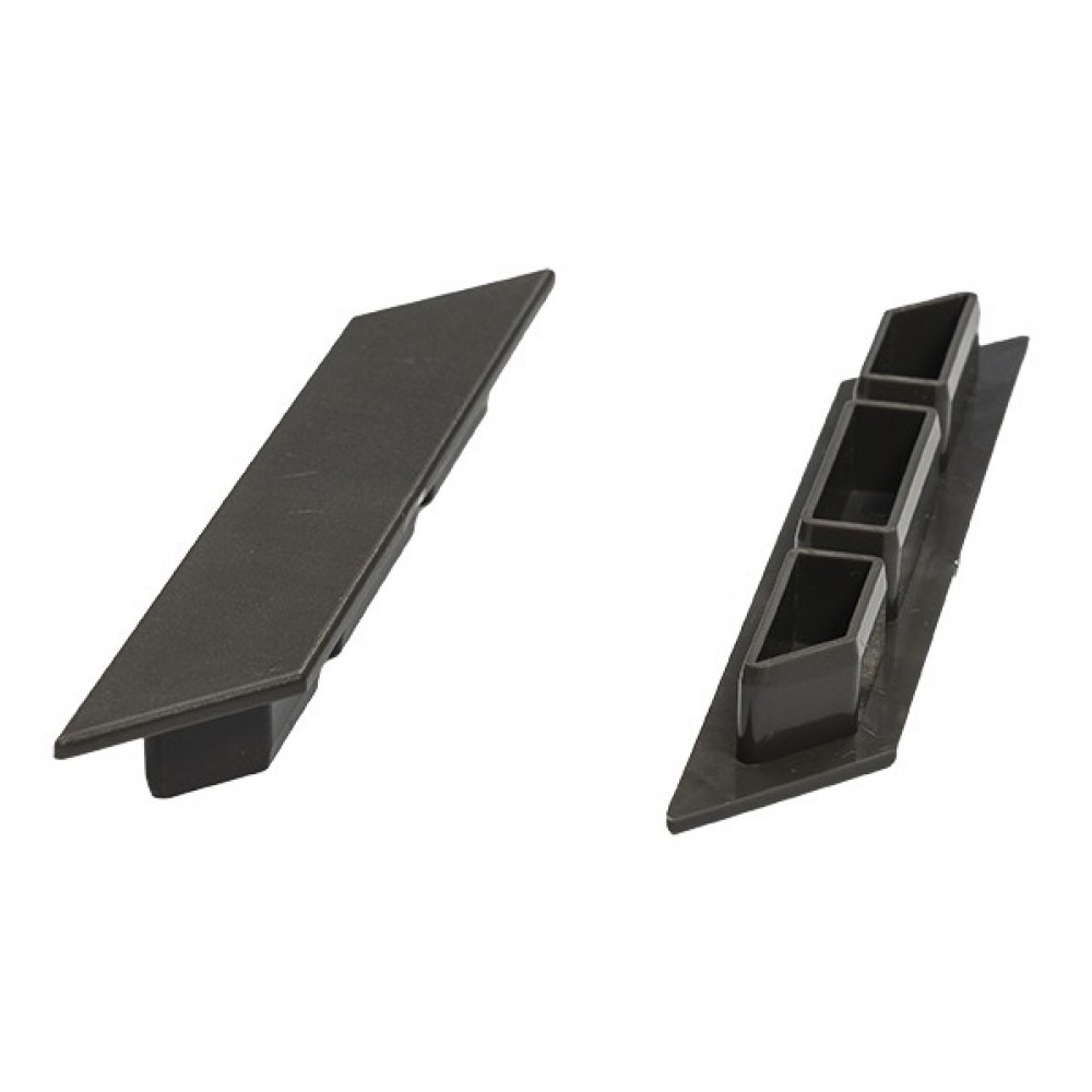 ΤΑΠΑ ΠΛΑΣΤΙΚΗ ΓΙΑ DECK ΠΕΡΙΦΡΑΞΗΣ  Φ12mm 60180  L.GREY LEFT NewPlan