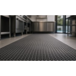 ΠΛΑΣΤΙΚΟ ΔΑΠΕΔΟ ZIGZAG ΜΑΤ 5mm GREY 1.20Μ NewPlan