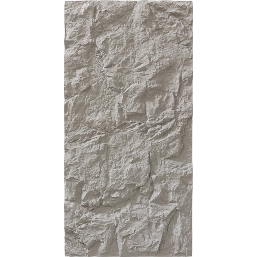 PANEL PU ΤΕΧΝΗΤΗΣ ΠΕΤΡΑΣ 334040 ROCK STONE 600/1200mm LIGHT GREY NewPlan