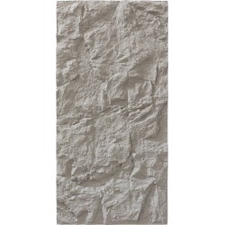 PANEL PU ΤΕΧΝΗΤΗΣ ΠΕΤΡΑΣ 334040 ROCK STONE 600/1200mm LIGHT GREY NewPlan
