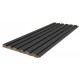 MDF PANEL ΜΕ 3D ΠΗΧΑΚΙΑ 507090 BEAT DL 16/119/2750mm BLACK LEAD NewPlan