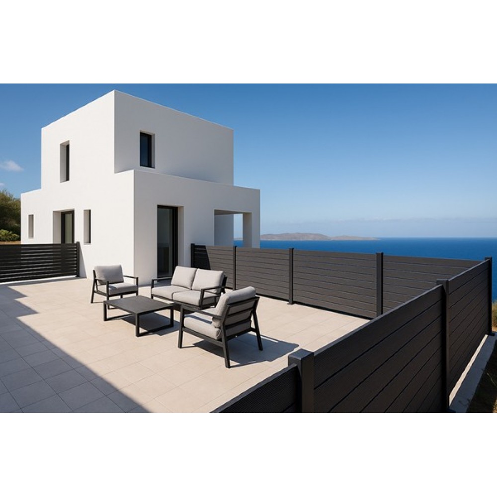 WPC ΠΕΡΙΦΡΑΞΗΣ 20/120mm GREY 5055 NewPlan