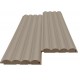 MDF PANEL ΜΕ 3D ΠΗΧΑΚΙΑ 806090 WAVE DL 16/119/2750mm SAND GREY NewPlan