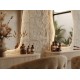 PANEL PU ΤΕΧΝΗΤΗΣ ΠΕΤΡΑΣ 305020 STONE SKIN 600/1200mm BEIGE WHITE NewPlan