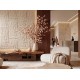 PANEL PU ΤΕΧΝΗΤΗΣ ΠΕΤΡΑΣ 305020 STONE SKIN 600/1200mm BEIGE WHITE NewPlan