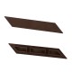 ΤΑΠΑ ΠΛΑΣΤΙΚΗ ΓΙΑ DECK ΠΕΡΙΦΡΑΞΗΣ  Φ12mm 60110 D.BROWN LEFT NewPlan
