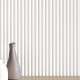MDF PANEL ΜΕ 3D ΠΗΧΑΚΙΑ 802040 WAVE ST 16/119/2750mm WHITE NewPlan
