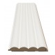 MDF PANEL ΜΕ 3D ΠΗΧΑΚΙΑ 802040 WAVE ST 16/119/2750mm WHITE NewPlan