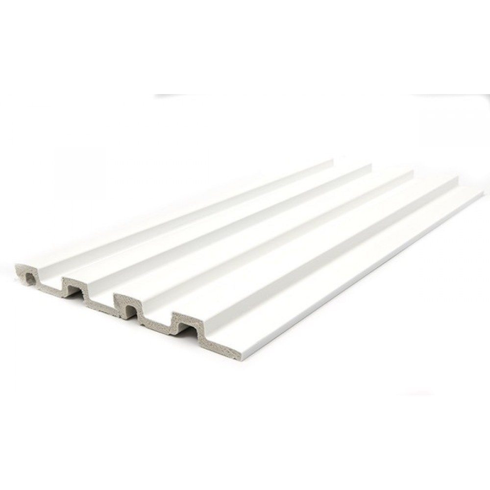 PS PANEL  ΜΕ 3D ΠΗΧΑΚΙΑ 01 RESIDENCE 21/122 mm WHITE NewPlan