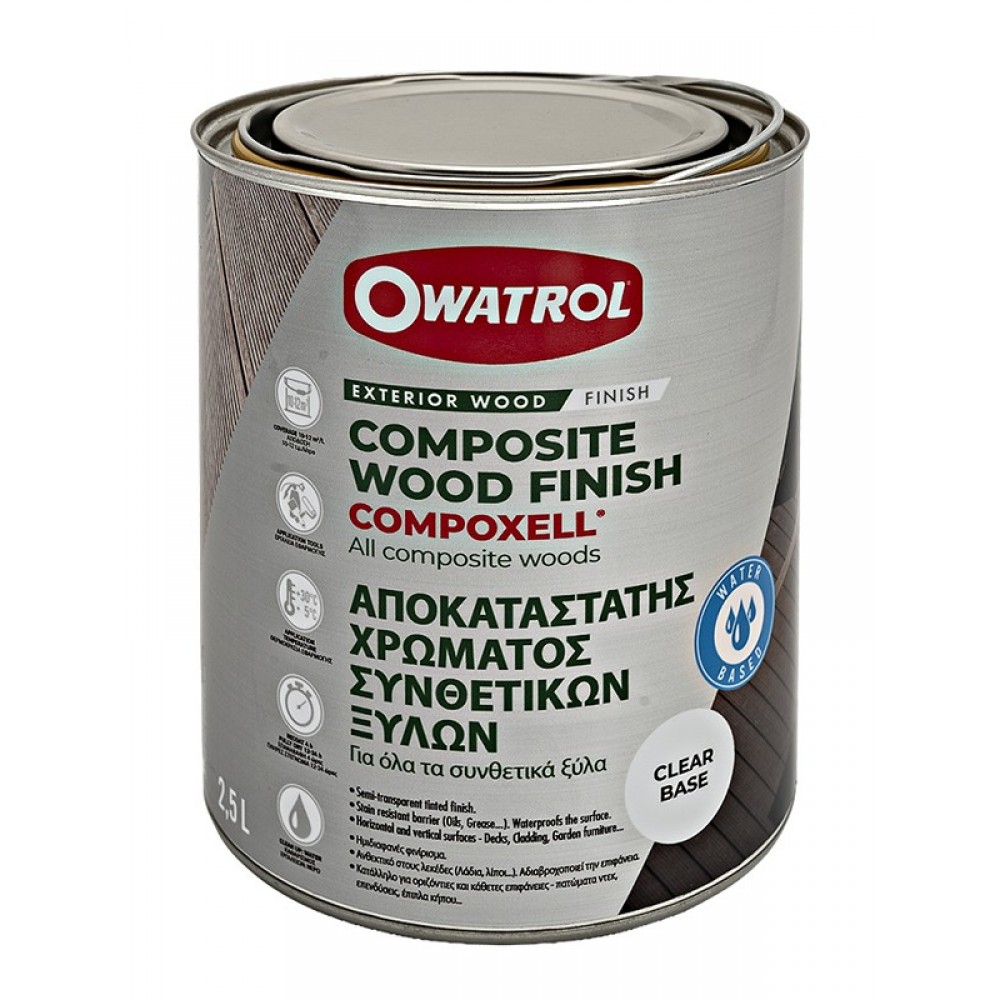 ΑΠΟΚΑΤΑΣΤΑΤΗΣ  OWATROL COMPOXELL ΑΧΡΩΜΟ - 2,5L NewPlan