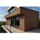 WPC PANEL 2ης ΓΕΝΙΑΣ ΜΕ 3D ΠΗΧΑΚΙΑ 25/147.5mm TEAK 5510 NewPlan