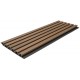 WPC PANEL 2ης ΓΕΝΙΑΣ ΜΕ 3D ΠΗΧΑΚΙΑ 25/147.5mm TEAK 5510 NewPlan