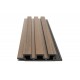 WPC PANEL 2ης ΓΕΝΙΑΣ ΜΕ 3D ΠΗΧΑΚΙΑ 25/147.5mm TEAK 5510 NewPlan