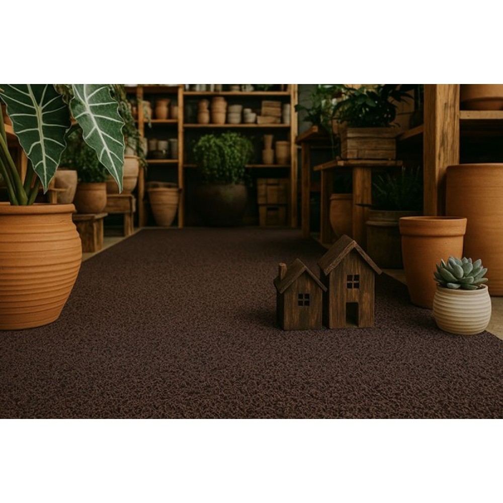 ΠΛΑΣΤΙΚΟ ΔΑΠΕΔΟ SPAGHETTI 15mm BROWN 1.22M NewPlan