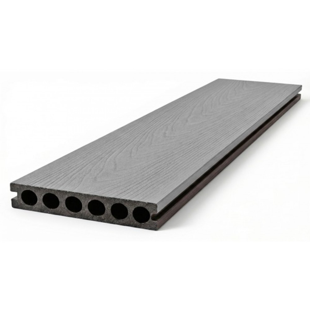 DECK-WPC ΔΑΠΕΔΟΥ PREMIUM 23/140mm MAG.GREY/CHARCOAL 650180 NewPlan