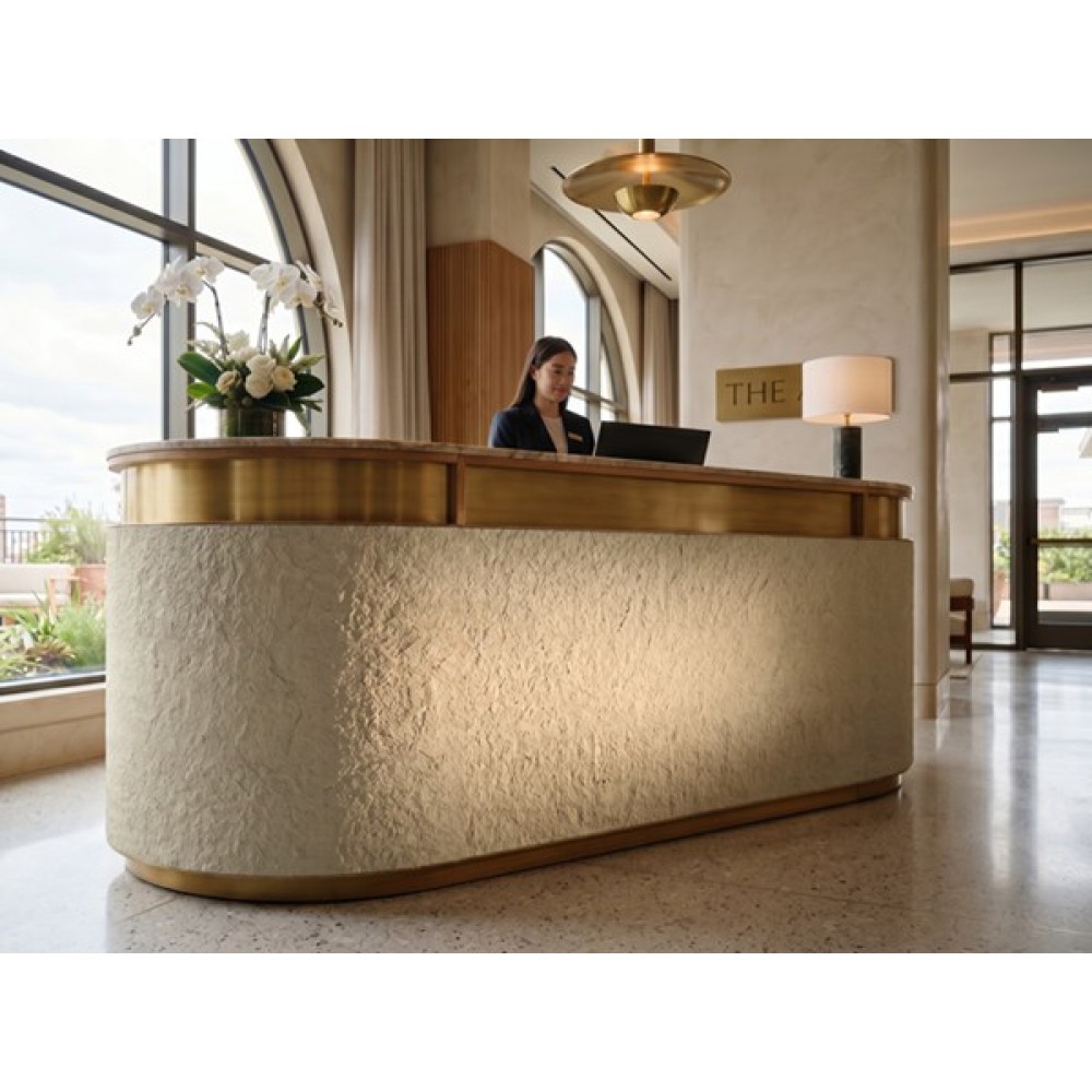 GIGA PANEL 1200/2800mm (ΣΕΤ 2ΤΜΧ)  ΕΥΚΑΜΠΤΗ ΠΕΤΡΑ 108010 ROUGH GRANITE  PURE WHITE NewPlan