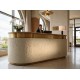 GIGA PANEL 1200/2800mm (ΣΕΤ 2ΤΜΧ)  ΕΥΚΑΜΠΤΗ ΠΕΤΡΑ 108010 ROUGH GRANITE  PURE WHITE NewPlan