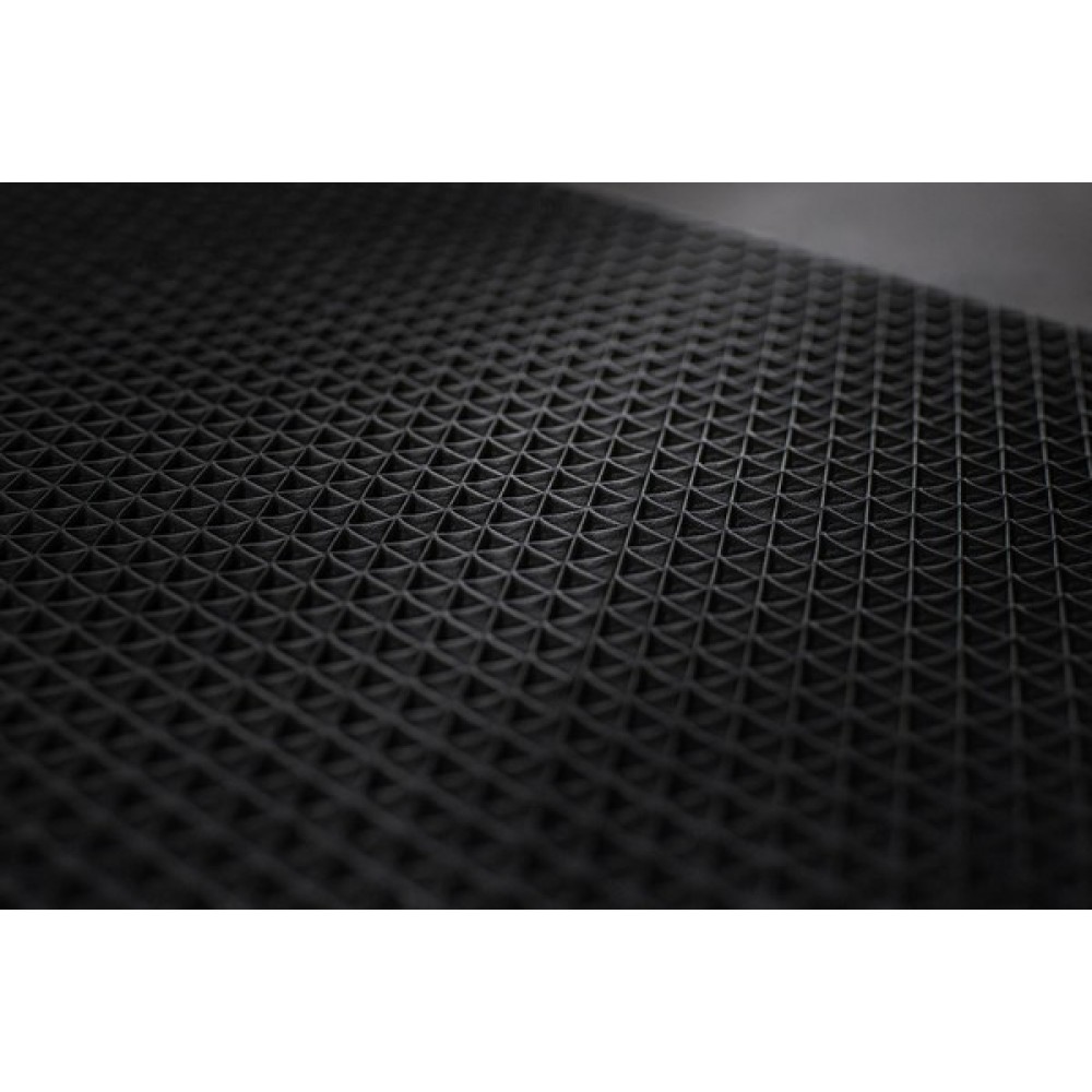 ΠΛΑΣΤΙΚΟ ΔΑΠΕΔΟ ZIGZAG ΜΑΤ 8mm BLACK 1.20Μ NewPlan