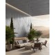 PANEL 104040 (ΚΙΒ 10ΤΜΧ) ΕΥΚΑΜΠΤΗΣ ΠΕΤΡΑΣ 600/1200mm TRAVERTINE LIGHT GREY NewPlan