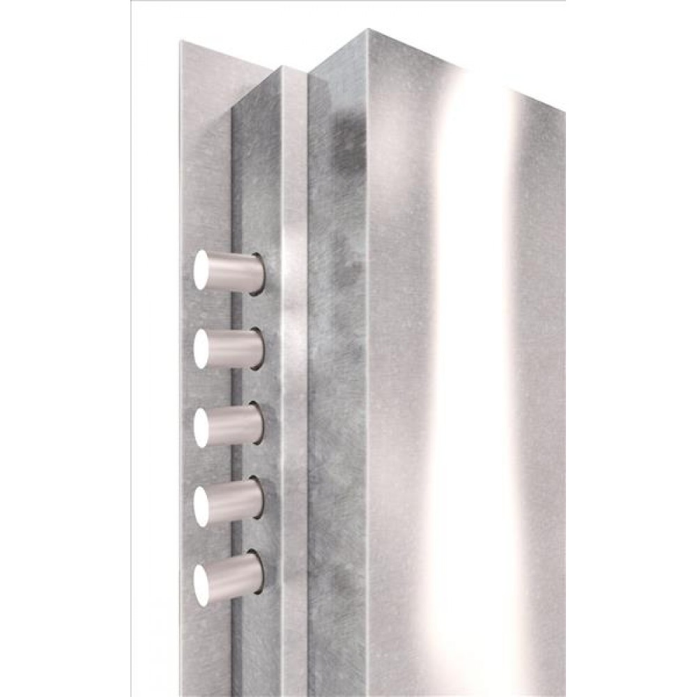 θωρακισμένη πόρτα ν.33 με επένδυση Laminate Δεξιά