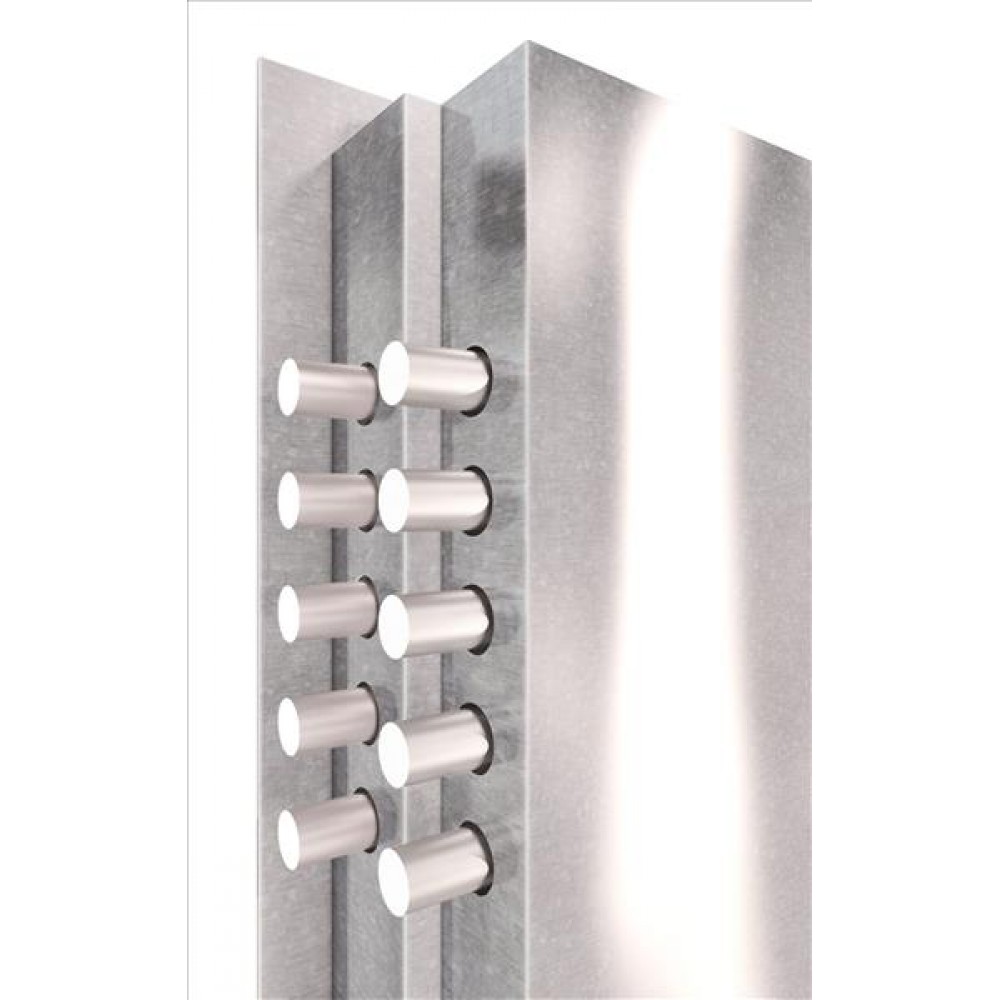 θωρακισμένη πόρτα ν.46 με επένδυση Laminate Δεξιά