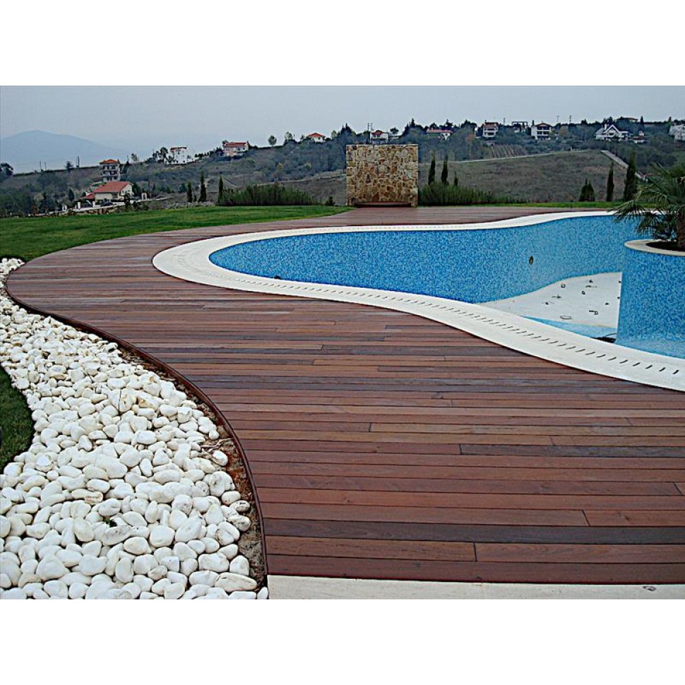 Δάπεδο Deck Μασίφ (εμποτισμένο)