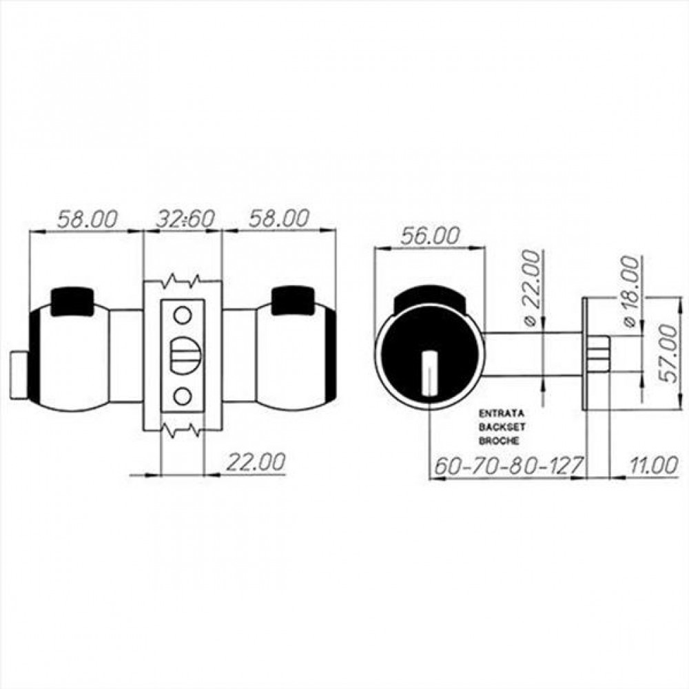 ΚΛΕΙΔΑΡΙΑ MERONI N13 US26D